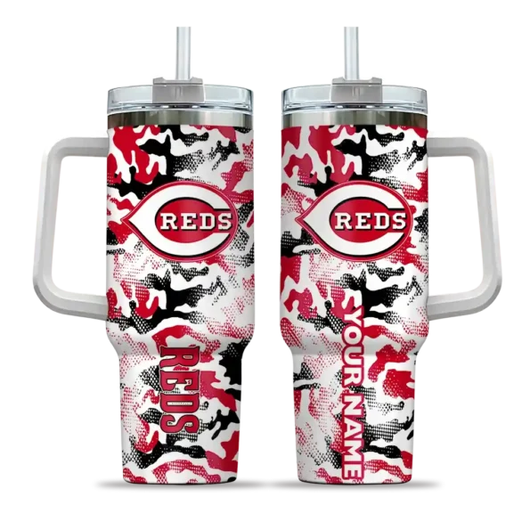 customized cincinnati reds camo mashup red white curved tumbler best selling 1 1.webp