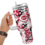 customized cincinnati reds camo mashup red white curved tumbler best selling 1 1.webp