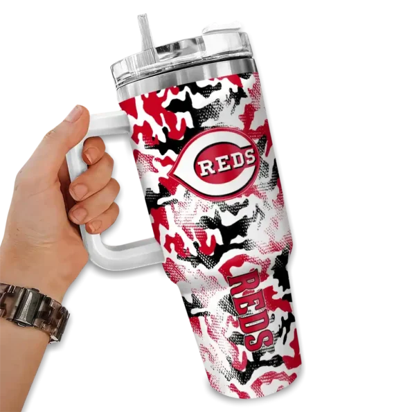 customized cincinnati reds camo mashup red white curved tumbler fashion forward 1 1.webp