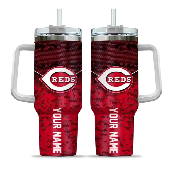 customized cincinnati reds chevron stripe red curved tumbler best selling 1 1.webp
