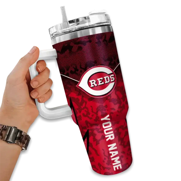 customized cincinnati reds chevron stripe red curved tumbler fashion forward 1 1.webp