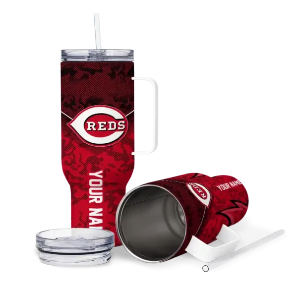 customized cincinnati reds chevron stripe red curved tumbler high quality 1 1.webp