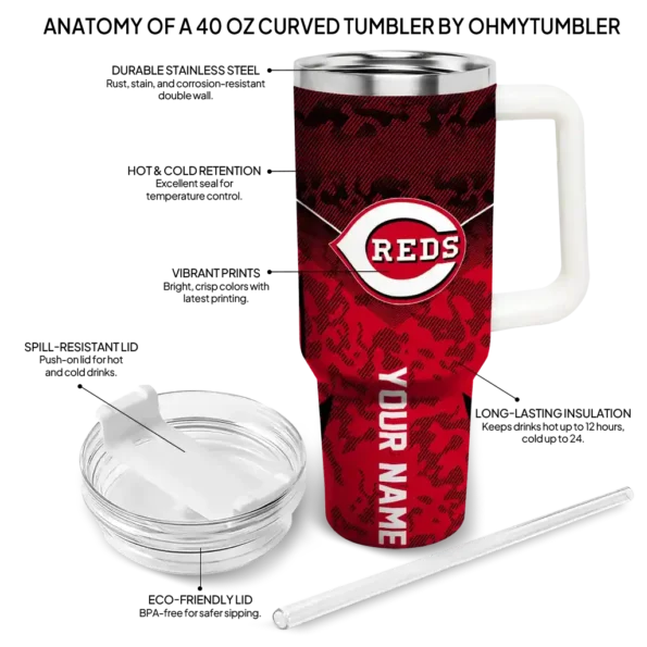 customized cincinnati reds chevron stripe red curved tumbler new arrival 1 1.webp