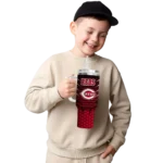 customized cincinnati reds hex texture red curved tumbler best selling 1 1.webp