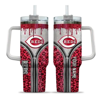 customized cincinnati reds leopard zipper red curved tumbler best selling 1 1.webp