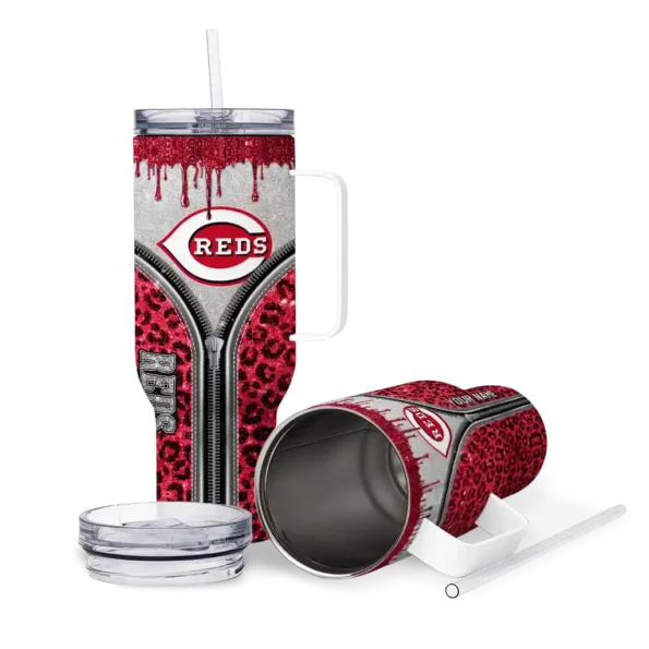customized cincinnati reds leopard zipper red curved tumbler high quality 1 1.webp