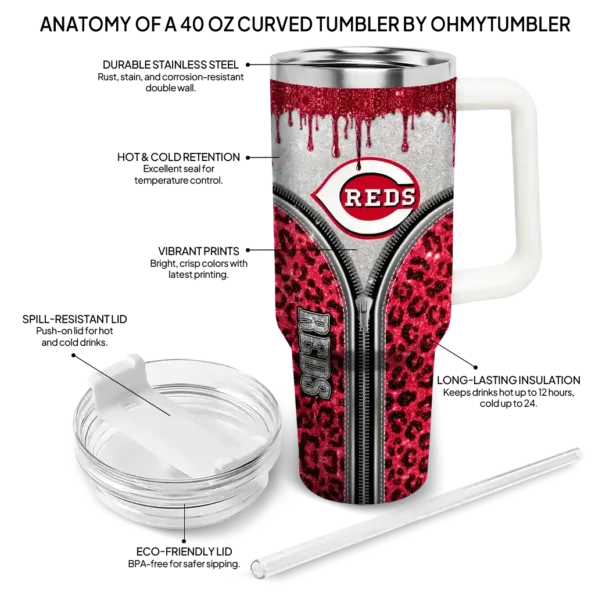 customized cincinnati reds leopard zipper red curved tumbler new arrival 1 1.webp
