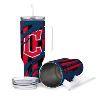 customized cleveland guardians claw cut navy blue black curved tumbler high quality 1 1.webp