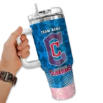 customized cleveland guardians geometric prism navy blue curved tumbler best selling 1 1.webp