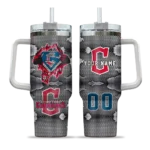 customized cleveland guardians superman shield navy blue gray curved tumbler best selling 1 1.webp