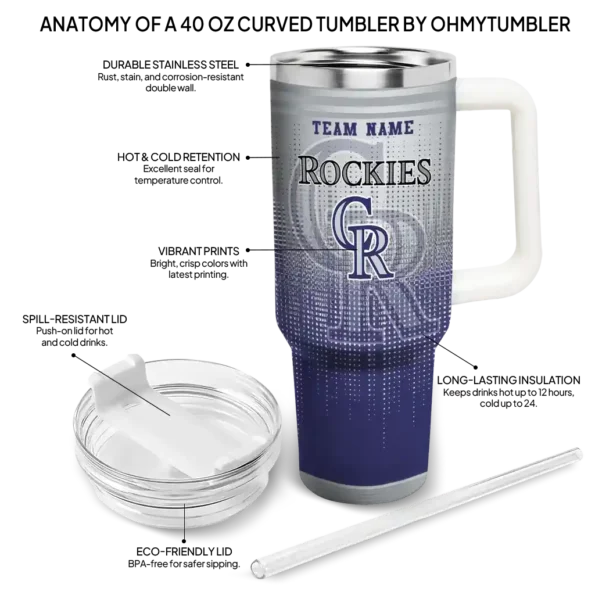 customized colorado rockies gradient dots blue curved tumbler new arrival 1 1.webp