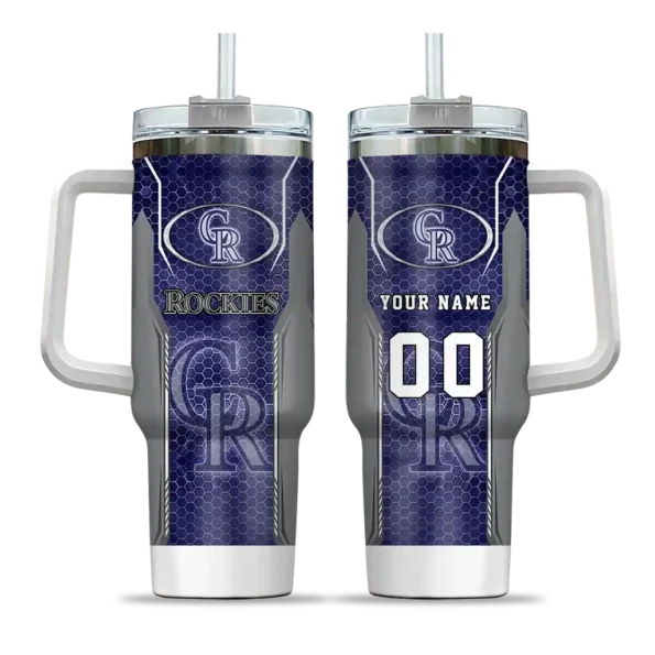 customized colorado rockies hexagon armor blue curved tumbler best selling 1 1.webp