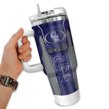 customized colorado rockies hexagon armor blue curved tumbler fashion forward 1 1.webp