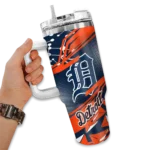 customized detroit tigers abstract paths navy curved tumbler best selling 1 1.webp