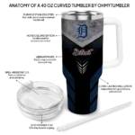 customized detroit tigers arrow armor navy black curved tumbler best selling 1 1.webp