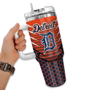 customized detroit tigers hex texture navy curved tumbler fashion forward 1 1.webp
