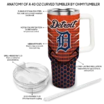 customized detroit tigers hex texture navy curved tumbler best selling 1 1.webp