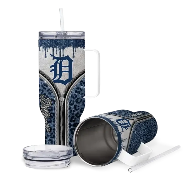 customized detroit tigers leopard zipper navy curved tumbler high quality 1 1.webp