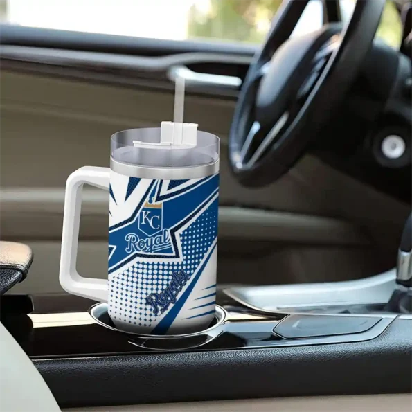 customized kansas city royals arrow burst royal blue curved tumbler trendy 1 1.webp