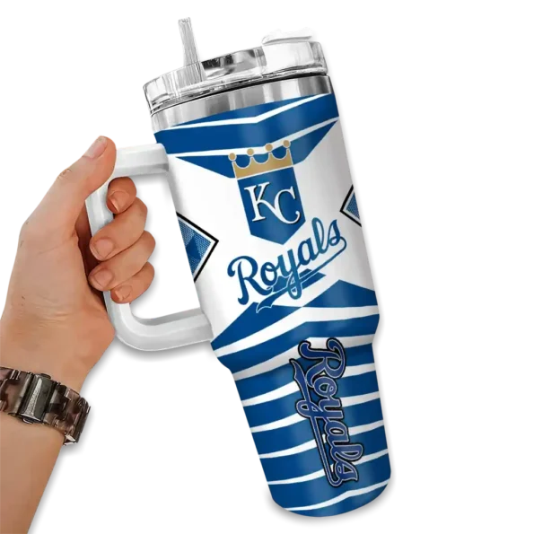 customized kansas city royals chevron layers royal blue curved tumbler fashion forward 1 1.webp