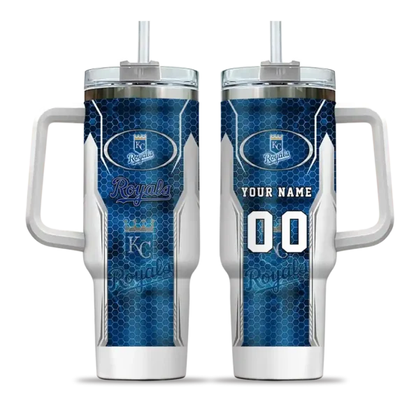 customized kansas city royals hexagon armor royal blue curved tumbler best selling 1 1.webp