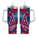 customized los angeles angels abstract paths blue curved tumbler best selling 1 1.webp