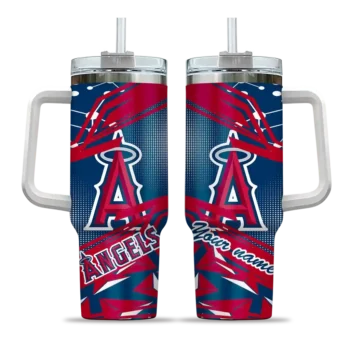 customized los angeles angels abstract paths blue curved tumbler best selling 1 1.webp