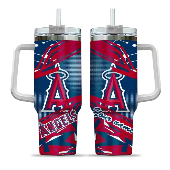 customized los angeles angels abstract paths blue curved tumbler best selling 1 1.webp