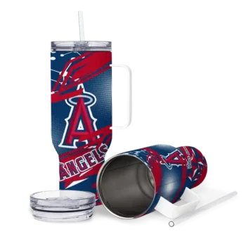 customized los angeles angels abstract paths blue curved tumbler high quality 1 1.webp