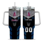 customized los angeles angels arrow armor blue black curved tumbler best selling 1 1.webp