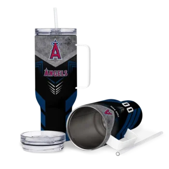customized los angeles angels arrow armor blue black curved tumbler high quality 1 1.webp