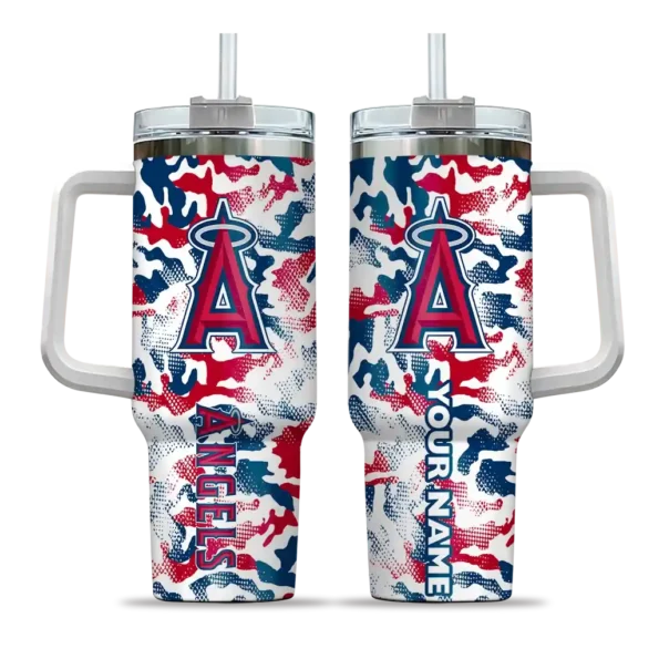 customized los angeles angels camo mashup blue white curved tumbler best selling 1 1.webp
