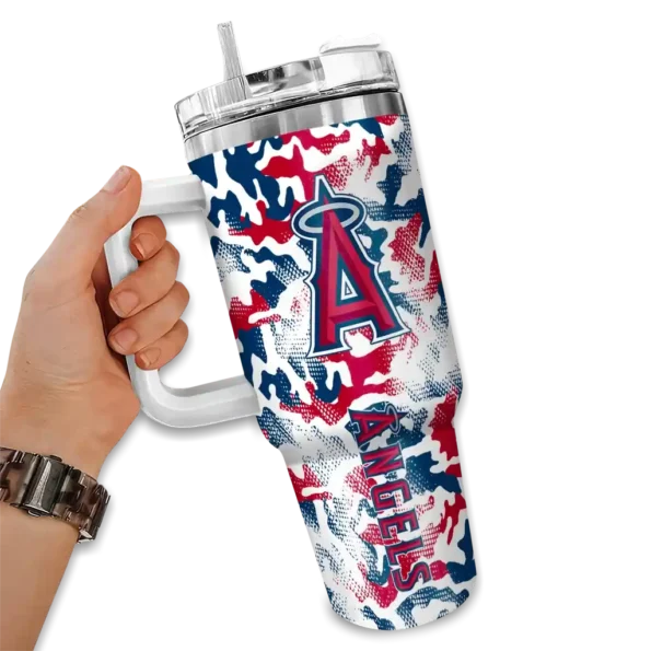 customized los angeles angels camo mashup blue white curved tumbler fashion forward 1 1.webp