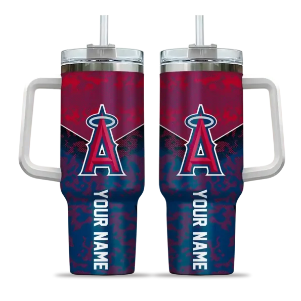 customized los angeles angels chevron stripe blue curved tumbler best selling 1 1.webp