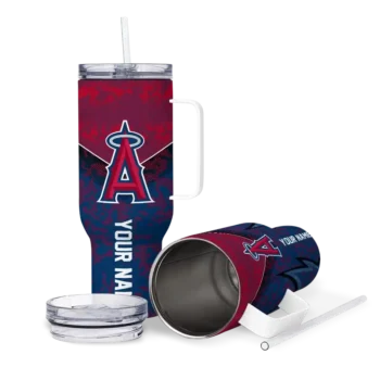 customized los angeles angels chevron stripe blue curved tumbler high quality 1 1.webp