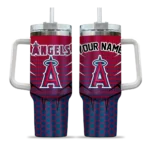 customized los angeles angels hex texture blue curved tumbler best selling 1 1.webp