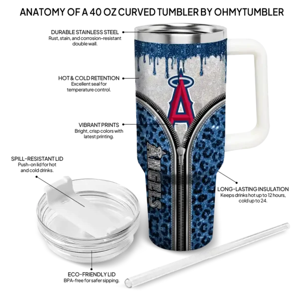 customized los angeles angels leopard zipper blue curved tumbler new arrival 1 1.webp