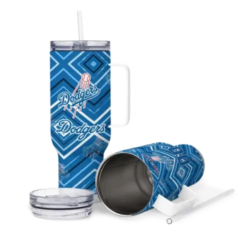 customized los angeles dodgers bold diamonds blue curved tumbler high quality 1 1.webp