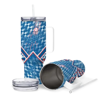 customized los angeles dodgers chevron angle blue curved tumbler high quality 1 1.webp
