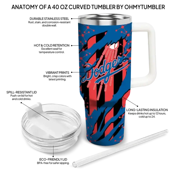 customized los angeles dodgers claw cut blue black curved tumbler new arrival 1 1.webp