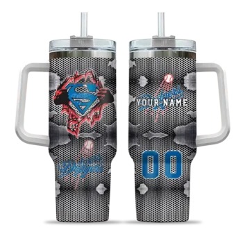 customized los angeles dodgers superman shield blue gray curved tumbler best selling 1 1.webp