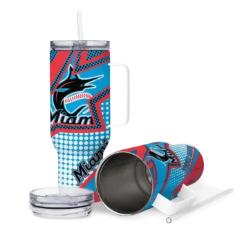 customized miami marlins arrow burst blue curved tumbler high quality 1 1.webp