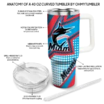 customized miami marlins arrow burst blue curved tumbler best selling 1 1.webp