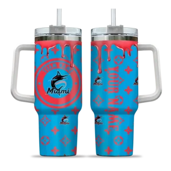 customized miami marlins bullseye drips blue curved tumbler best selling 1 1.webp