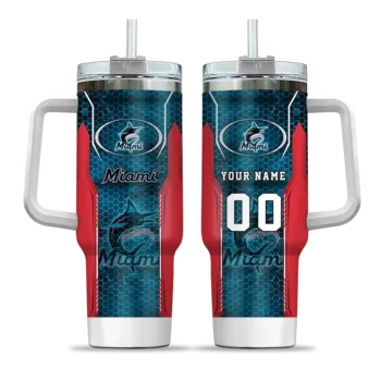 customized miami marlins hexagon armor blue curved tumbler best selling 1 1.webp