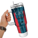 customized miami marlins hexagon armor blue curved tumbler best selling 1 1.webp