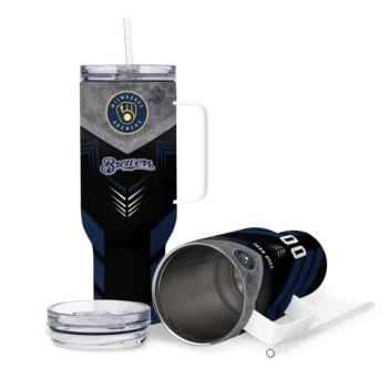 customized milwaukee brewers arrow armor navy blue black curved tumbler high quality 1.webp