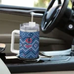 customized minnesota twins bold diamonds navy curved tumbler best selling 1.webp