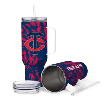 customized minnesota twins burst swirl navy curved tumbler high quality 1.webp