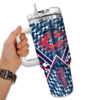 customized minnesota twins chevron angle navy curved tumbler fashion forward 1.webp